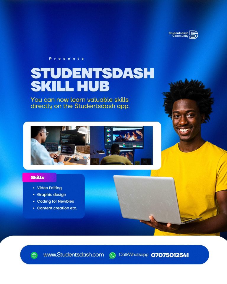 Studentsdash: Nigeria’s Education Technology Company